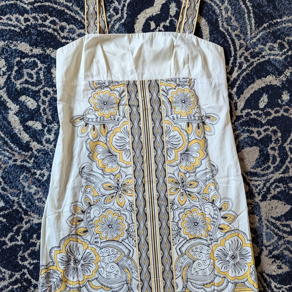 Anne Taylor Linen Dress. Sz 6P